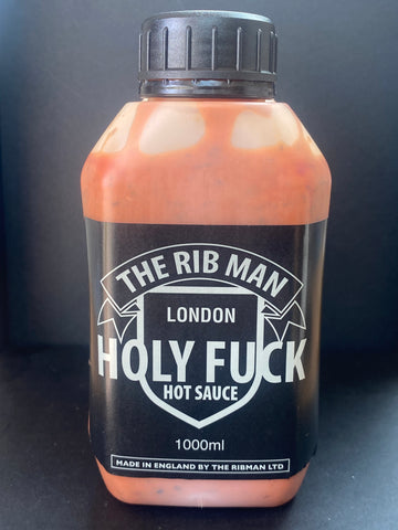 Holy Fuck Hot Sauce 1 Litre NEW LABEL