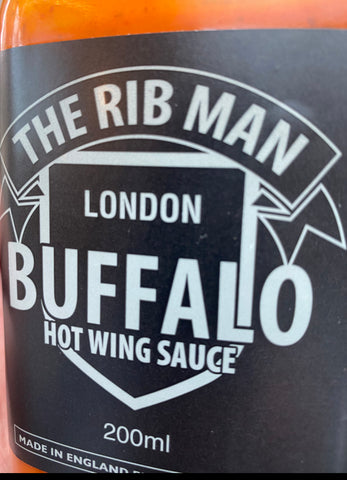 RIBMAN BUFFALO HOT WING SAUCE  =MULTI AWARD WINNING