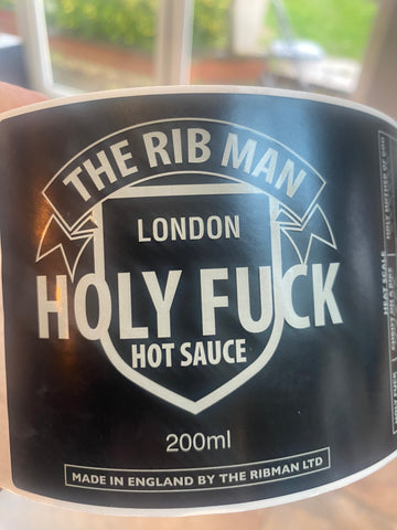 Holy Fuck Hot Sauce - NEW LABEL