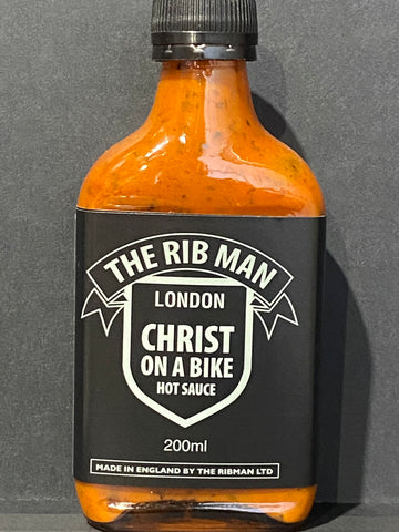 CHRIST ON A BIKE HOT SAUCE - NEW LABEL