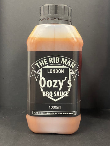 Fathers Day Special - Wholesale Price - Oozy's BBQ Sauce 1 LITRE