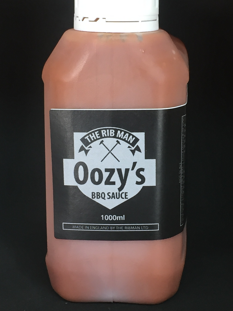 Oozy's BBQ Sauce 1 LITRE